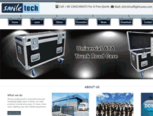Tablet Screenshot of chinaflightcases.com